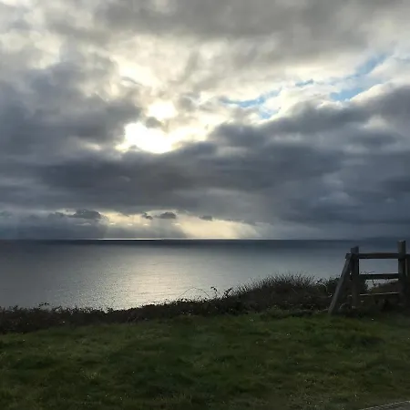 Romantic Cliff At Whitsand Bay Torpoint